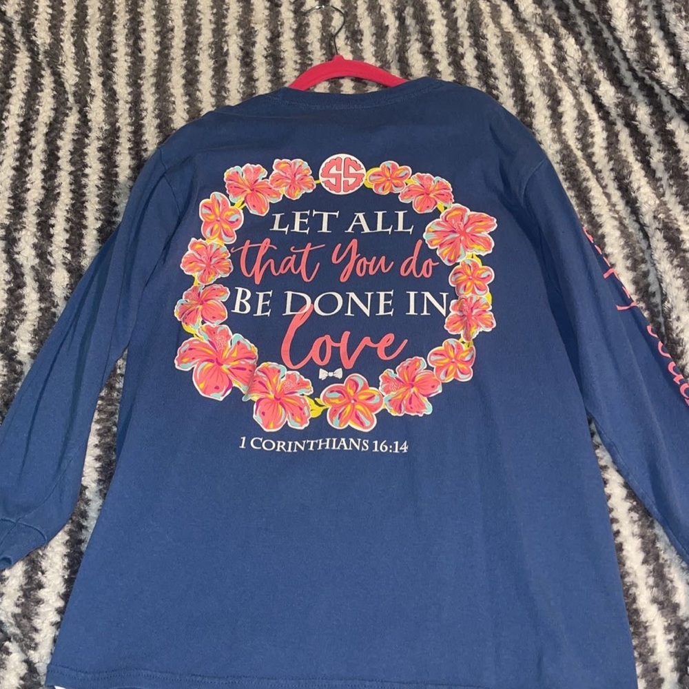 youth medium simply southern long sleeve
